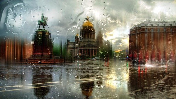 В Петербурге сегодня  дожди...
